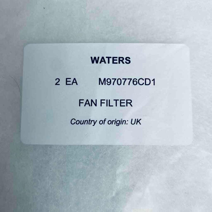 Waters Fan Filter Pack of 2 Filters Filters Waters