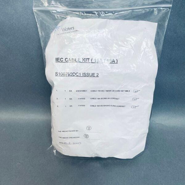 Waters IEC Cable Kit Issue 2 15 A / 16 A Other Waters