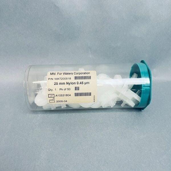 Waters Nylon Acrodisc Syringe Filter 25 mm 0.45 um Lot of 39 Filters Filters Waters