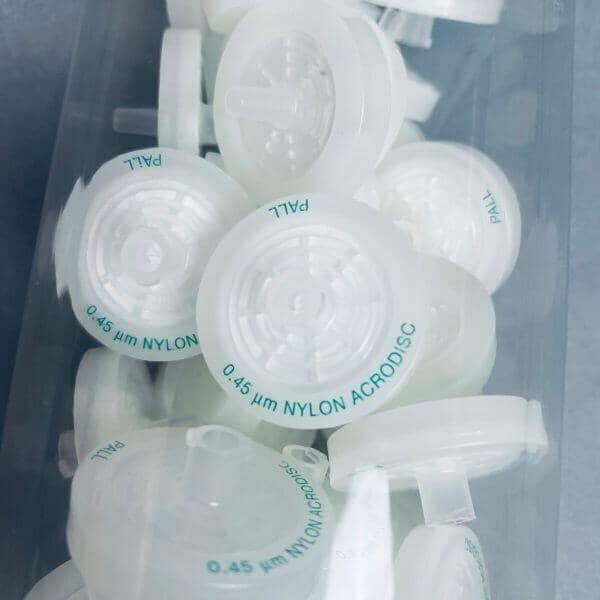 Waters Nylon Acrodisc Syringe Filter 25 mm 0.45 um Lot of 39 Filters Filters Waters