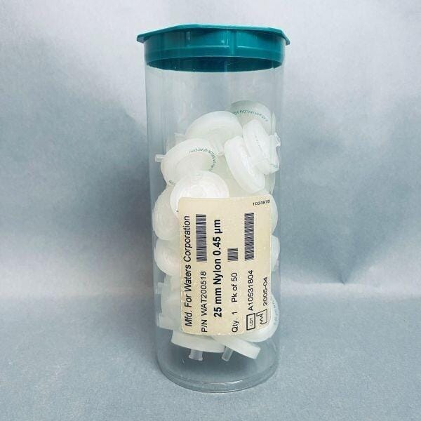 Waters Nylon Acrodisc Syringe Filter 25 mm 0.45 um Lot of 39 Filters Filters Waters