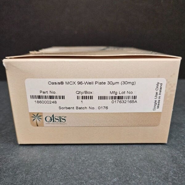 Waters Oasis MCX Elution Microplate 30 um 96 Well 30 mg Each Well Sealed Plate Filters Waters