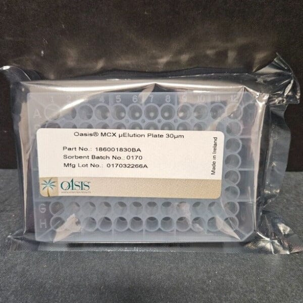 Waters Oasis MCX Microelution Microplate 30 um 96 Well Sealed Plate Filters Waters