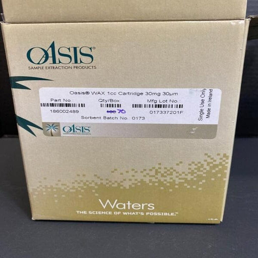 Waters Oasis WAX Vac Cartridge 1 cc 30 mg Sorbent 30 um Sealed 70 Cartridges Other Waters