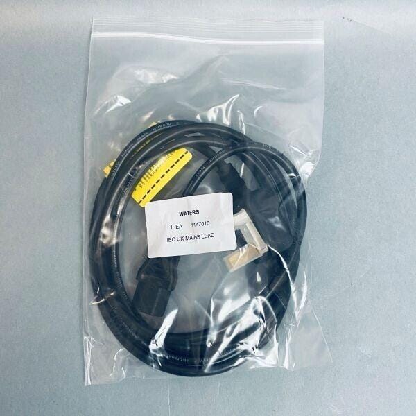 Waters Universal IEC Mains Cable Kit Issue 3 UK EU USA Other Waters
