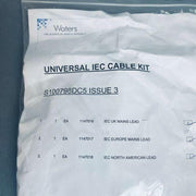 Waters Universal IEC Mains Cable Kit Issue 3 UK EU USA Other Waters