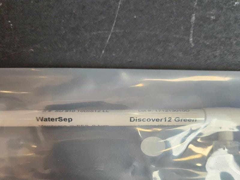 WaterSep BioSeparations SU 910 10DIS12 LL Hollow Fiber Filter Cartridge