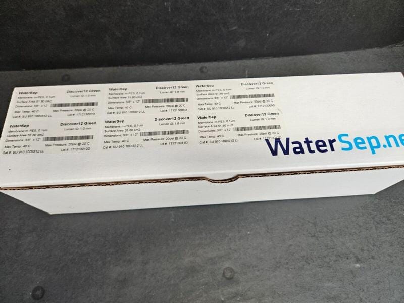 WaterSep BioSeparations SU 910 10DIS12 LL Hollow Fiber Filter Cartridge