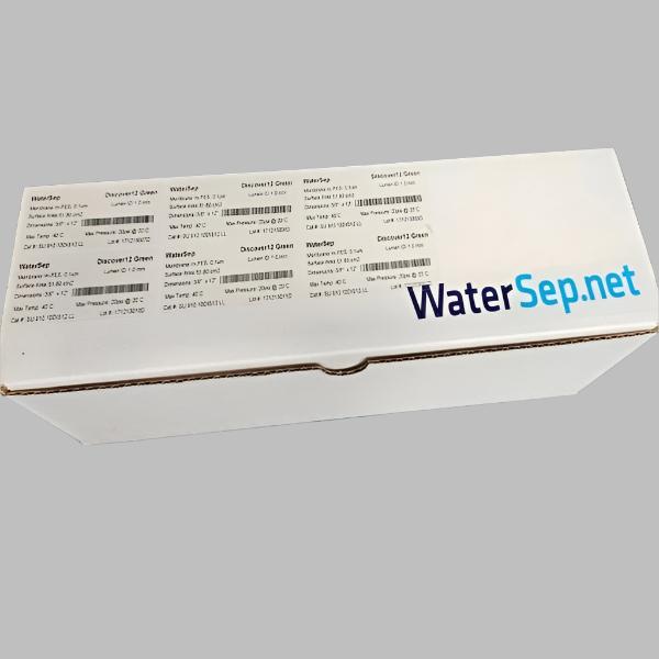 WaterSep Hollow Fiber Filter Cartridge Discover12 Green SU 910 10DIS12 LL Filters WaterSep BioSeparations