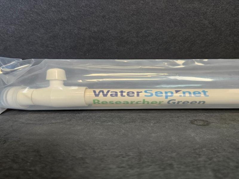 WaterSep Hollow Fiber Filter Cartridge Researcher12 Green Single Sealed Filter Filters WaterSep