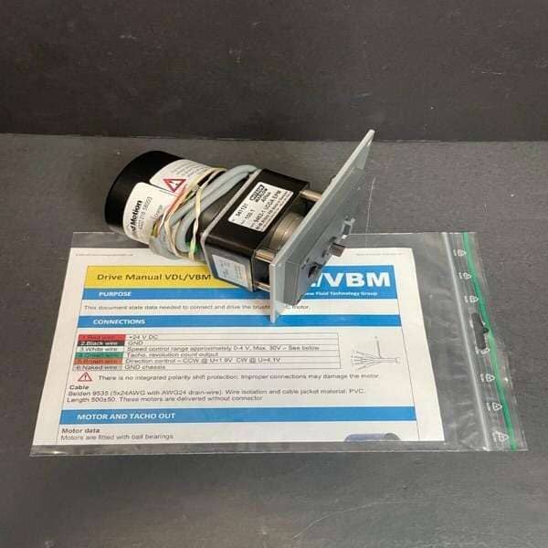 Watson Marlow Peristaltic Pump Motor Replacement for 313/314VDL Pump Head Lab Equipment::Pumps, Pump Access. & Tubing Watson Marlow