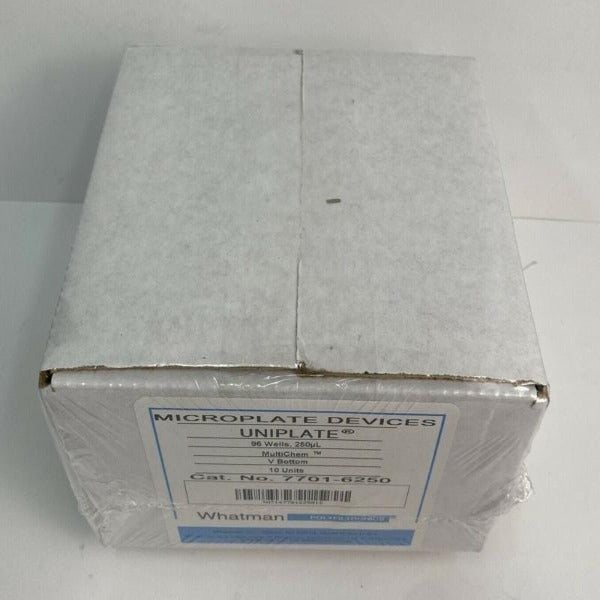 Whatman 7701-6250 Storage Plates MultiChem 250 ul 96 Well Sealed Box of 10 Lab Consumables::Storage and Culture Plates Whatman