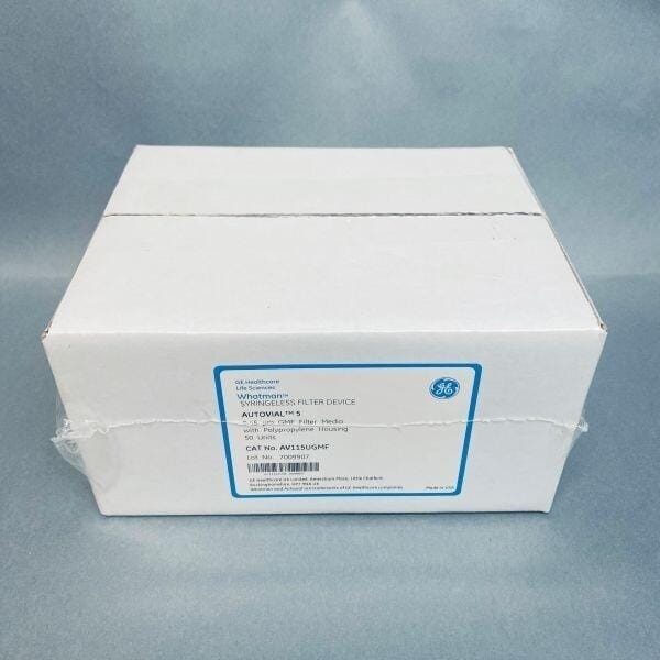 Whatman Autovial 5 Syringeless Filter Device, GMF 0.45 µm, Case of 50 Filters Filters Whatman