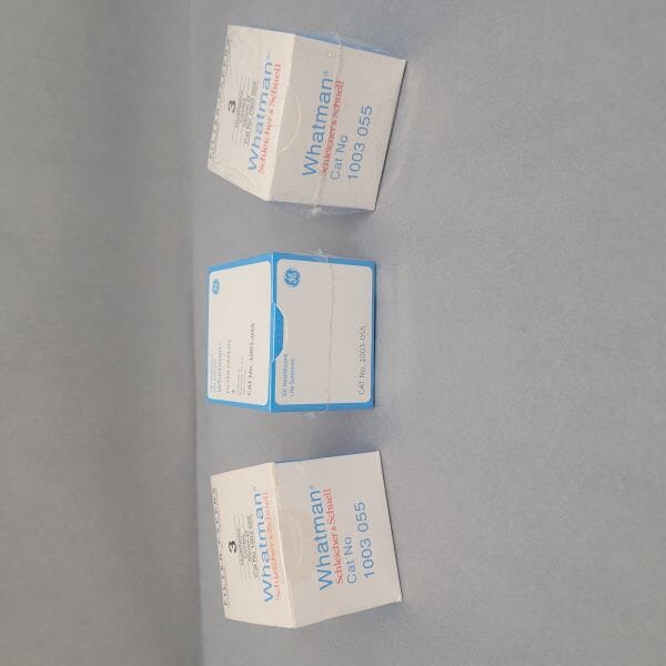 Whatman Filter Paper 55 mm Grade 3 3 Boxes with 100 Filters Each Filters Whatman