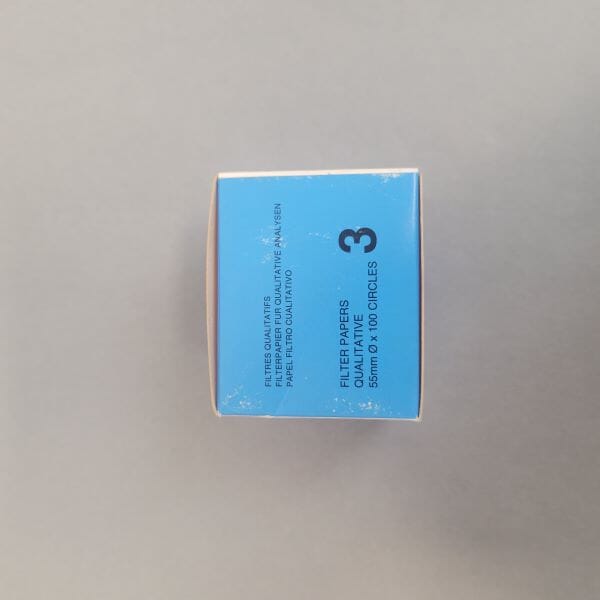 Whatman Filter Paper 55 mm Grade 3 3 Boxes with 100 Filters Each Filters Whatman
