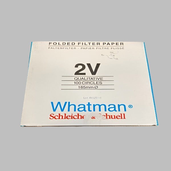 Whatman Qualitative Filter Paper 2V 185 mm 100 Filters Other Whatman