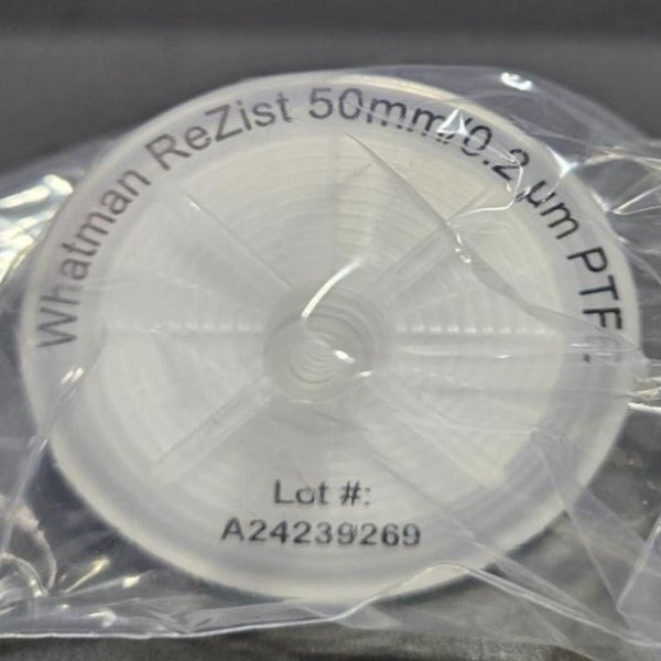 Whatman ReZist Air Venting Filter 50 mm PTFE 0.2 um Sterile Lot of 20 Filters Filters Whatman