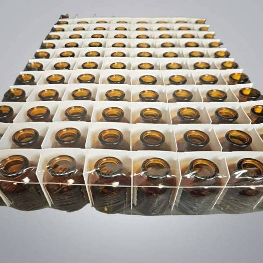 Wheaton Amber Glass Vial 20 ml Crimp Top Case of 288 Vials Lab Consumables::Tubes, Vials, and Flasks WHEATON