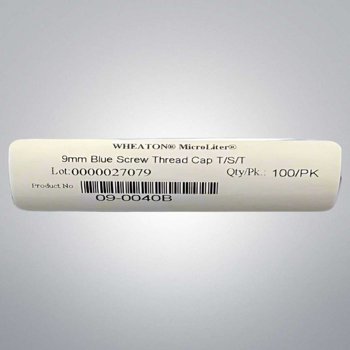 Tapa de vial para muestreador automático Wheaton con tapas de PP 700 y septos de PTFE