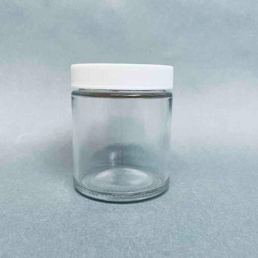 Wheaton Clear Straight Side Jar PTFE Cap 4 oz Case of 19 Jars Jars & Reagent Bottles WHEATON