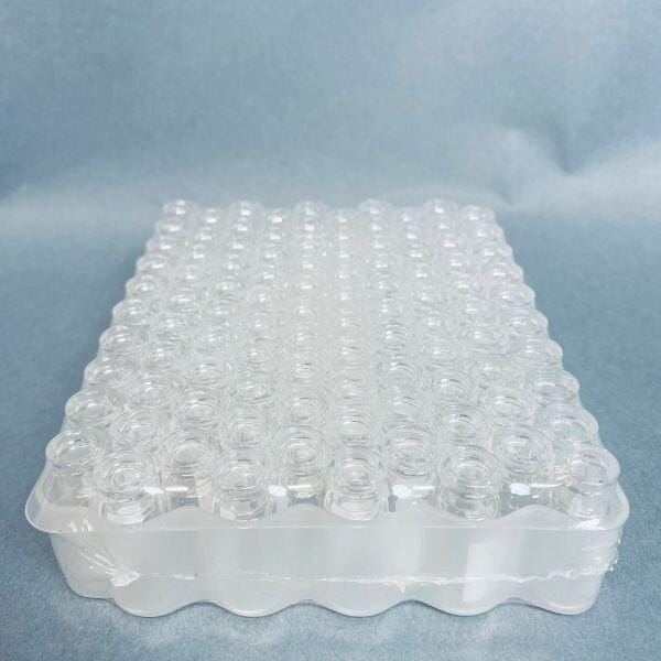 Wheaton EZ-Vials Snap/Crimp Top Clear Glass 12x 32mm 1.8 mL - Total of 200 Vials Vials WHEATON