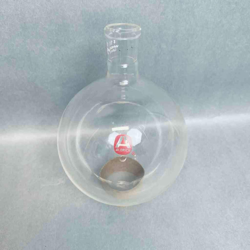 Wheaton Round Bottom Flask 500 ml with 19/22 Clear-Seal Joint Jointed Glassware WHEATON