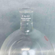 Wheaton Round Bottom Flask 500 ml with 19/22 Clear-Seal Joint Jointed Glassware WHEATON