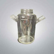 Wheaton Spinner Flask 4000 ml Double Sidearm Borosilicate Single Threaded Arm Lab Culture Flask Wheaton