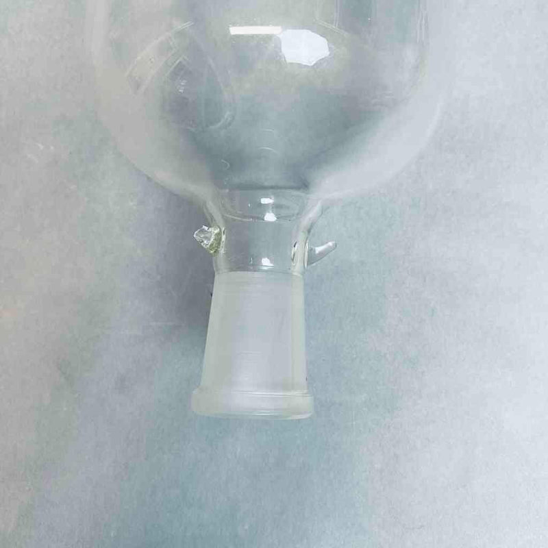 Whelan Scientific Glass Cylindrical Separatory Funnel 4.5 x 13 in. 18 in. OAL Glassware Whelan Glass