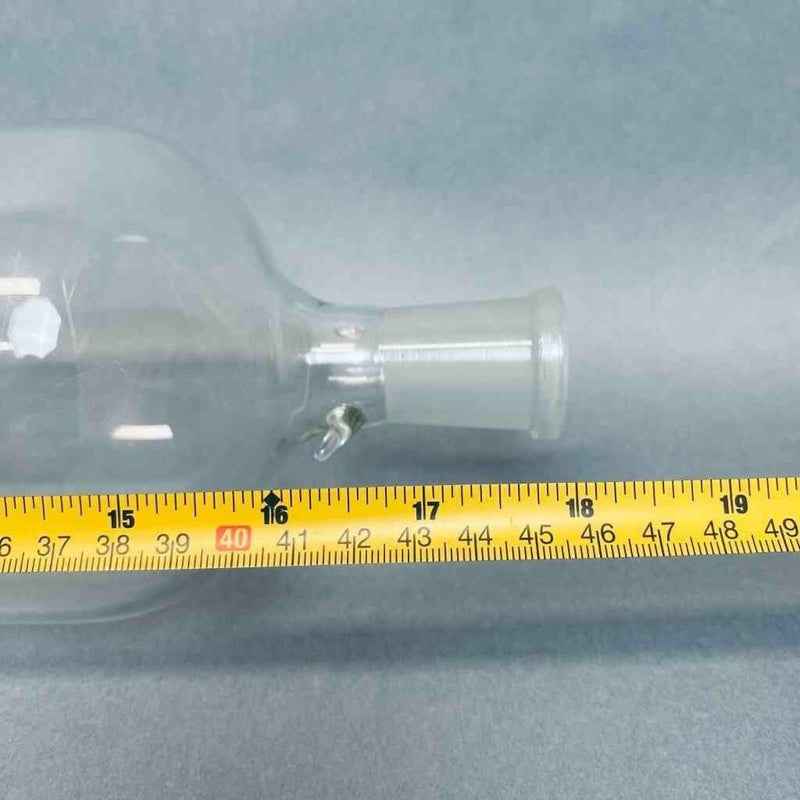 Whelan Scientific Glass Cylindrical Separatory Funnel 4.5 x 13 in. 18 in. OAL Glassware Whelan Glass