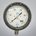 WIKA XSEL Pressure Gauge 100 PSI Liquid Filled 1/4 Inch Male Thread Lab Equipment::Pumps, Pump Access. & Tubing WIKA