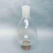 Wilmad Lab Glass Single Neck Recovery Flask 500 ml 29/42 Joint Lab Flasks Wilmad