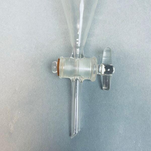 Wilmad Lab Glass Squibb Separatory Funnel 500 ml Jointed Glassware Wilmad