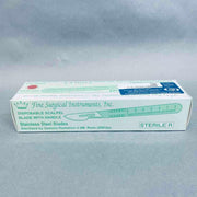World Precision Instruments Disposable Scalpel Size 22 Sterile Stainless 7 Boxes of 10 Blades Scalpels, Surgical Blades & Handles World Precision Instruments