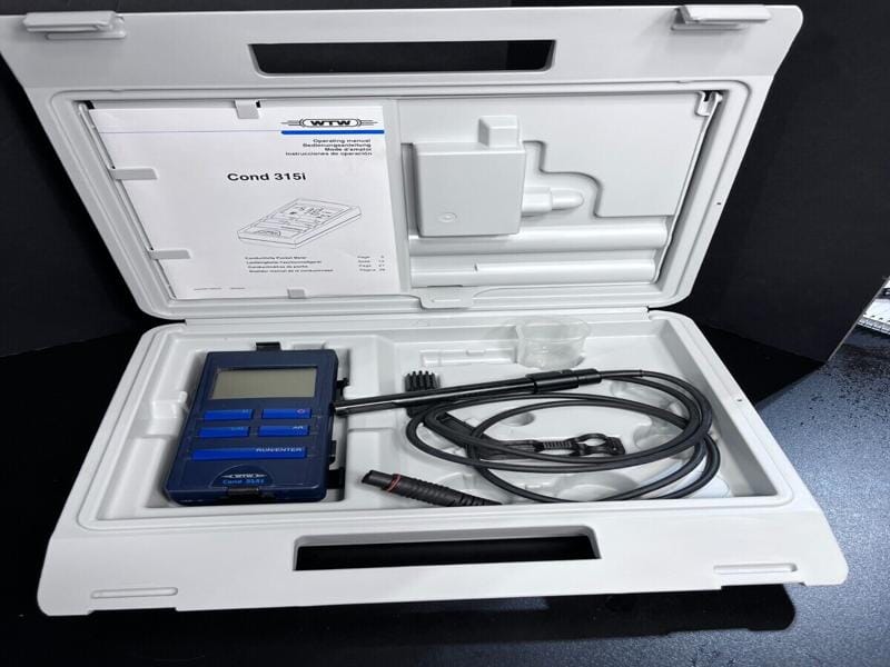 WTW 315i Conductivity Meter with Probe - Tested & Guaranteed — Life  Sciences Trading