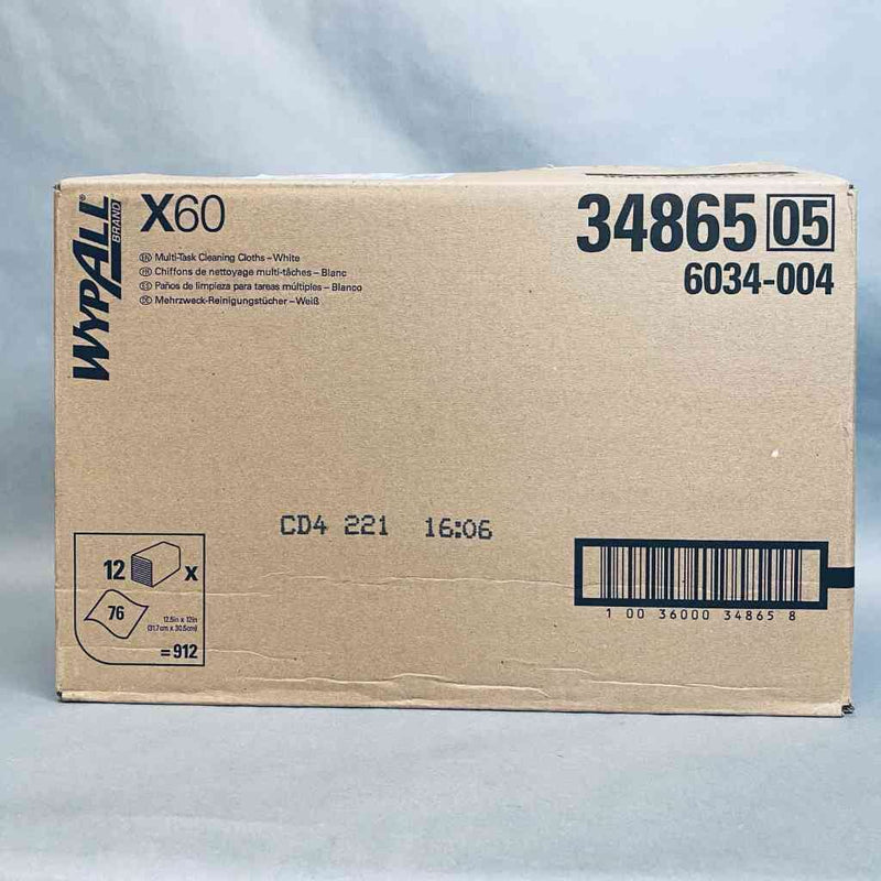 Wypall Multi-Task Cleaning Cloth X60 9 Packs of 72 Cloths Other Cleaning Supplies WYPALL