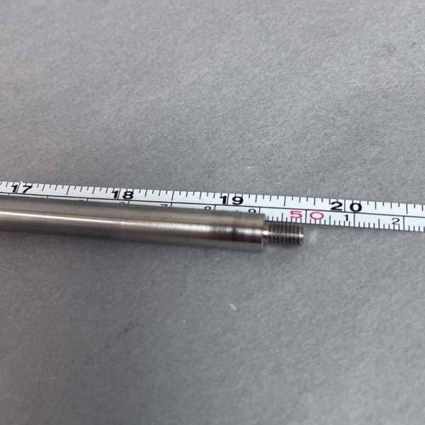 タウンメイト Yamato Steel Stirring Shaft for LT400/LT500 Lab Stirrer 500 mm x 8