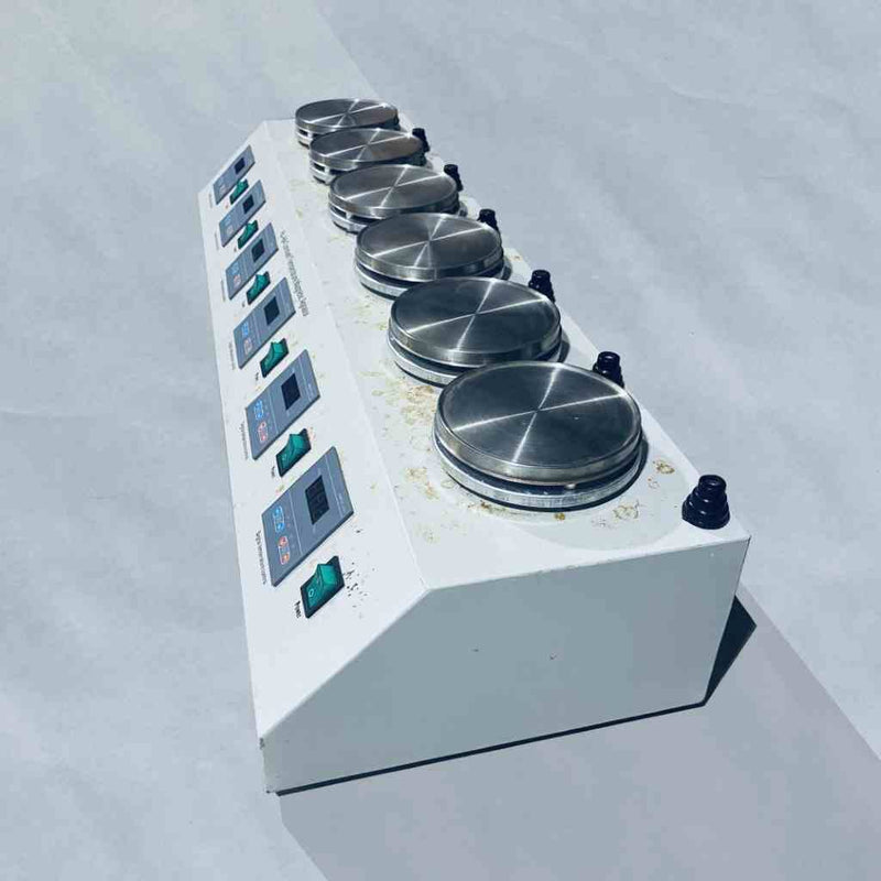 YJINGRUI HJ-6A Constant Temperature 6 Head Digital Magnetic Agitator Lab Equipment::Hotplates, Stirrers & Mantles YJINGRUI