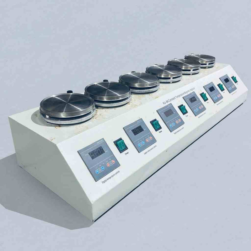 YJINGRUI HJ-6A Constant Temperature 6 Head Digital Magnetic Agitator Lab Equipment::Hotplates, Stirrers & Mantles YJINGRUI