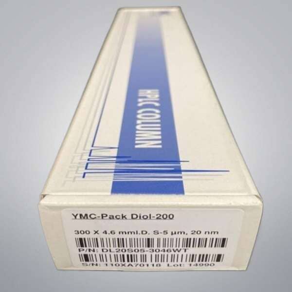 YMC HPLC Column Diol-200 5 um 4.6 x 300 mm Sealed Box Chromatography Columns & Reservoirs YMC