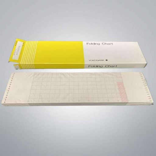 Yokagawa Records Strip Chart Fanfold 5 Packs Other Yokagawa