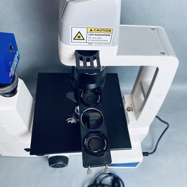 Axio Camera Zeiss Axio Vert A1 Inverted Metallurgical Microscope & Axiocam Camera ...
