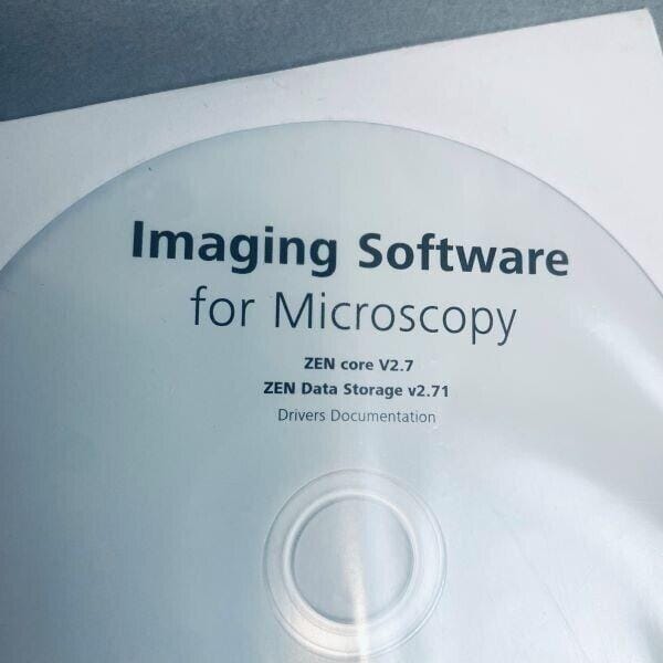 Zeiss Service DVD 80 with Zen Core V2.7 and Zen Data Storage V2.71 Other Medical/Lab Equipment Attachments Zeiss